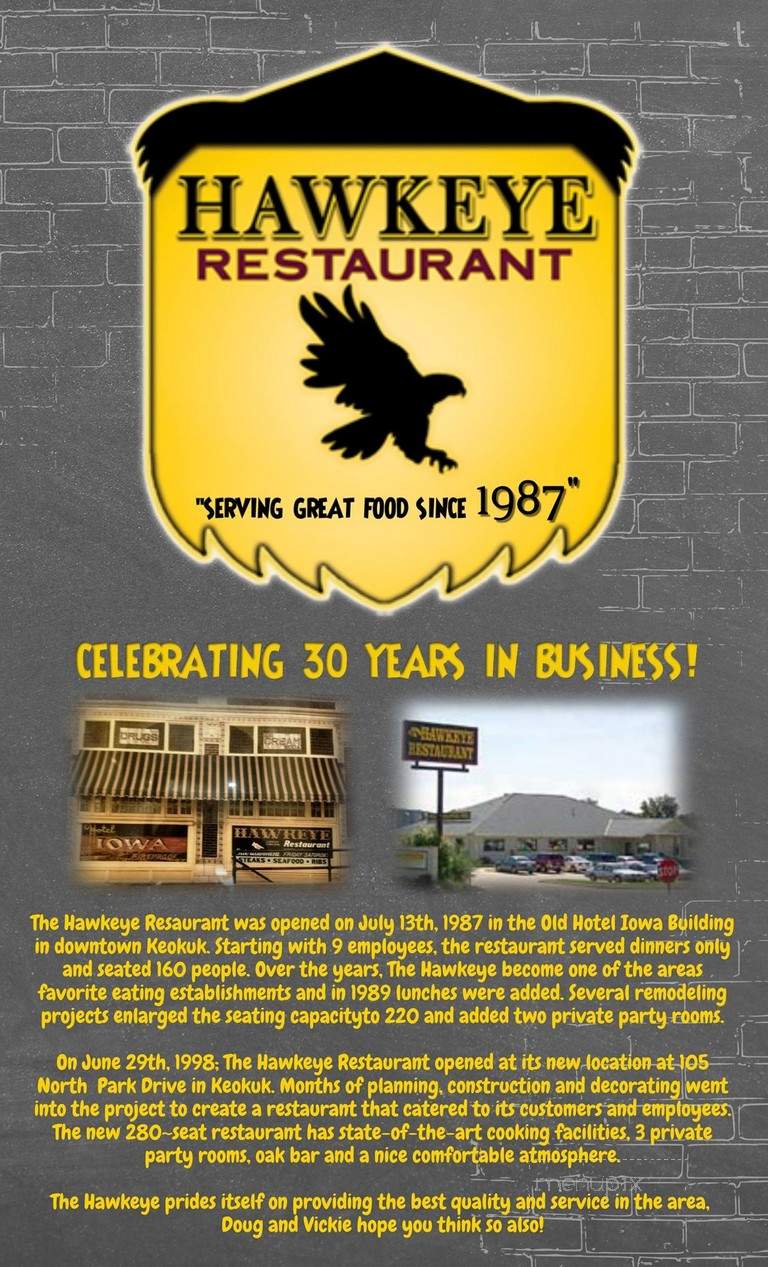 Hawkeye Restaurant - Keokuk, IA