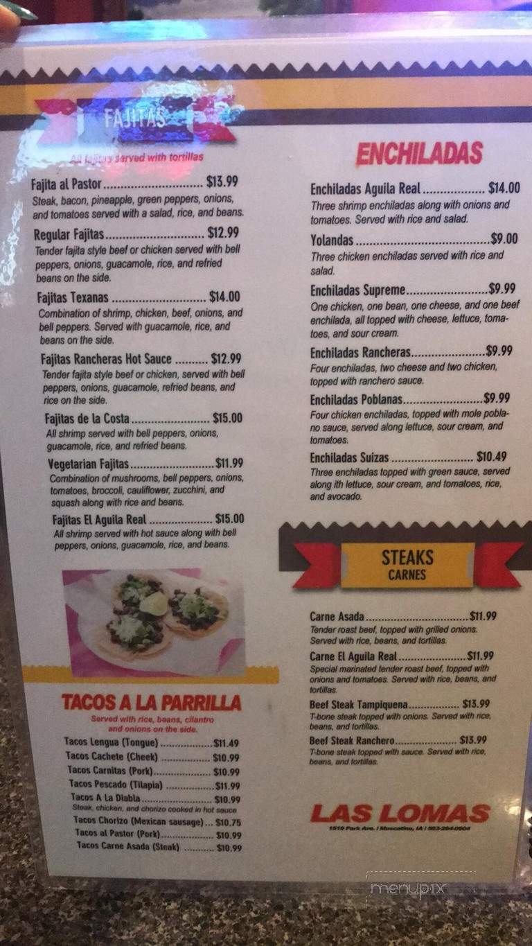 Las Lomas Mexican Restaurant - Muscatine, IA