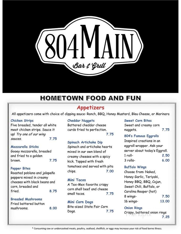 804 Main Bar & Grill - Norwalk, IA