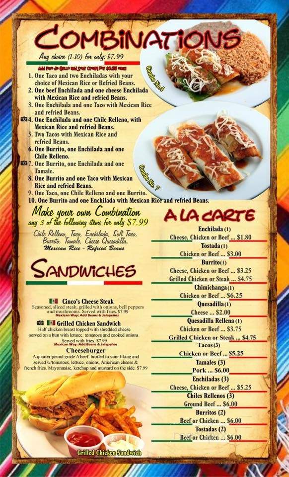 Cinco De Mayo Mexican Restaurant - Algona, IA