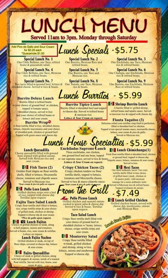 Cinco De Mayo Mexican Restaurant - Algona, IA