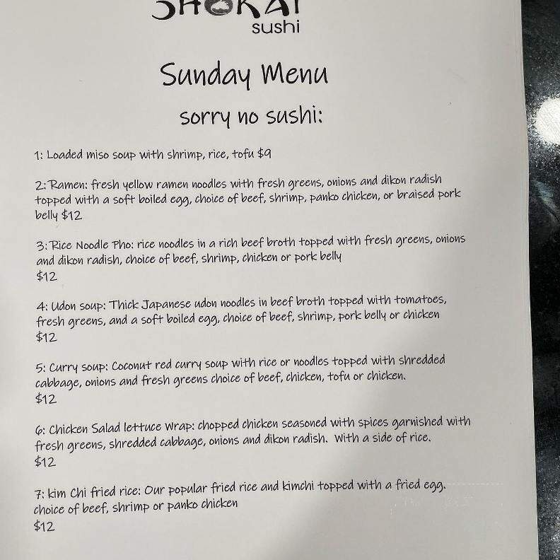 SHokai Fairfield - Fairfield, IA