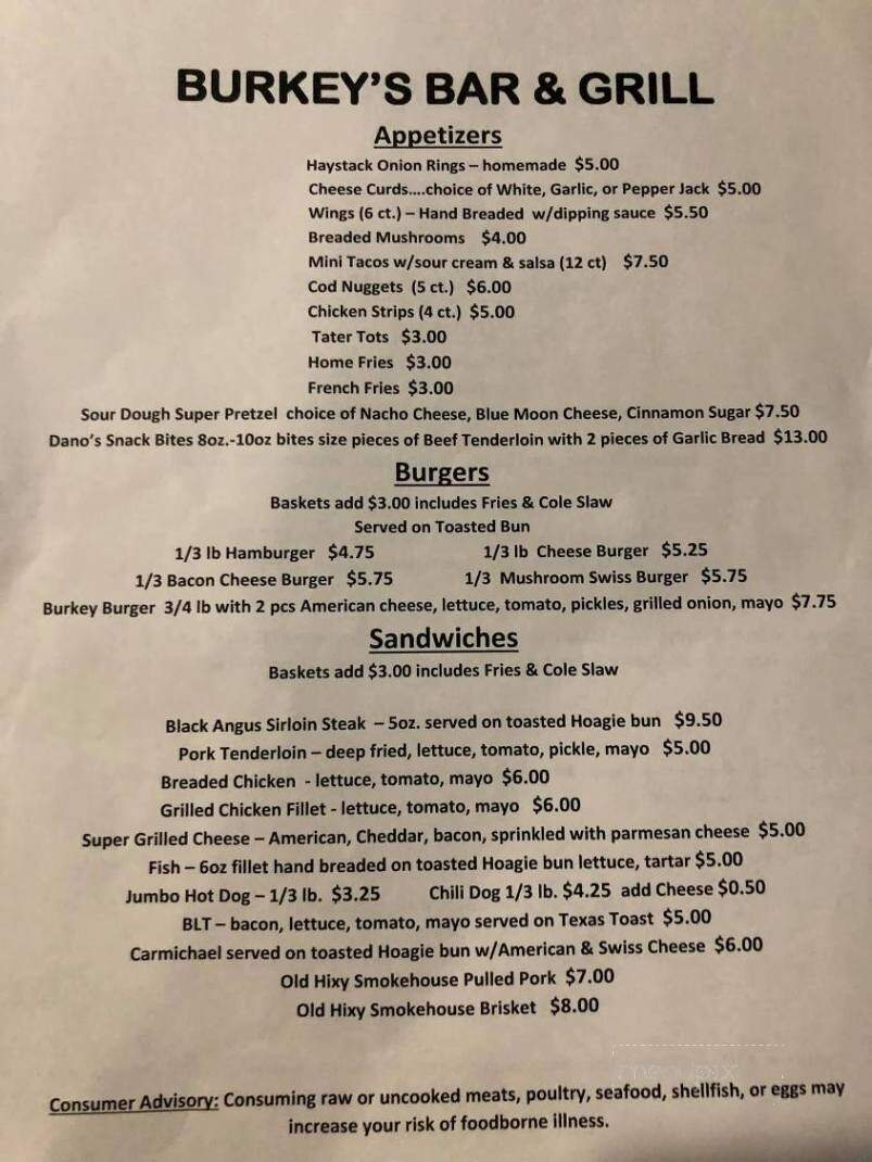 Burkey's Bar and Grill - Dubuque, IA