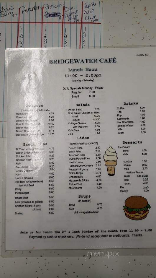 Bridgewater Cafe - Bridgewater, IA