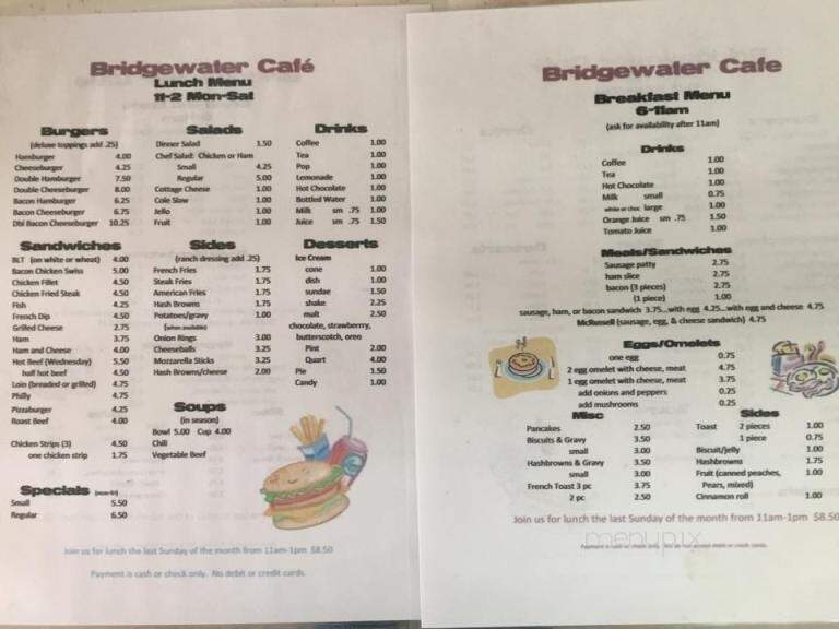 Bridgewater Cafe - Bridgewater, IA