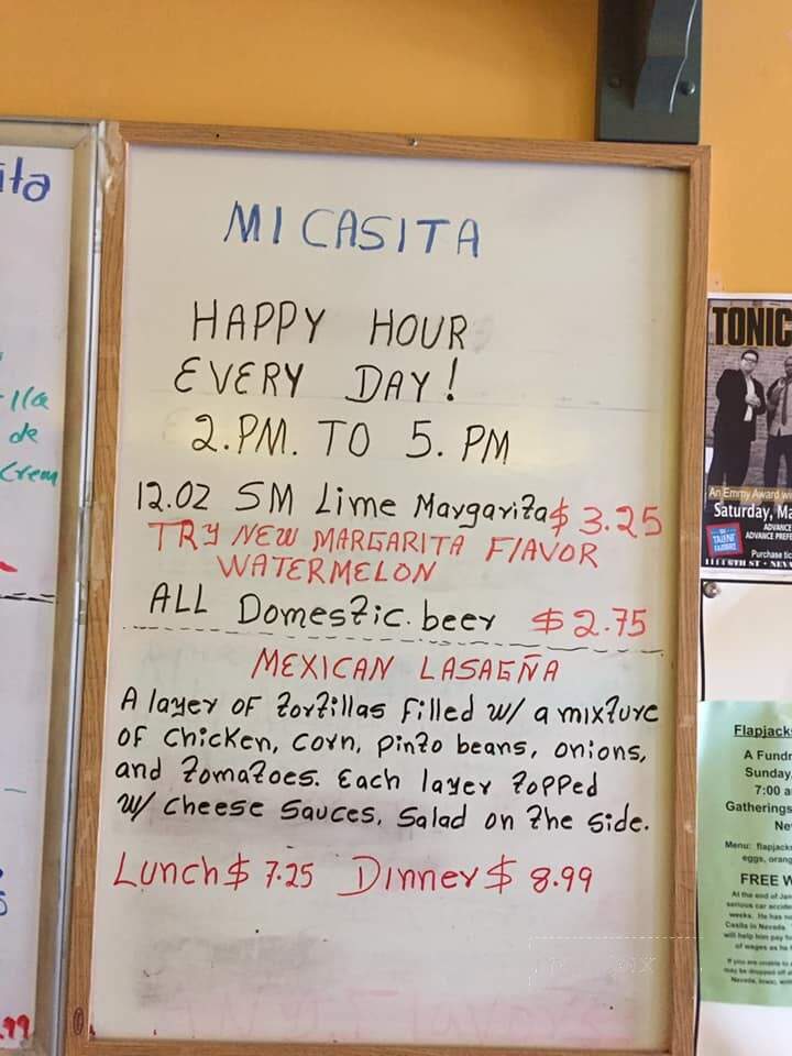 Mi Casita Mexican Restaurant - Nevada, IA