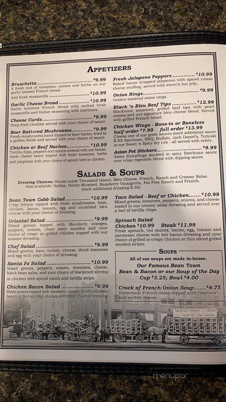 Bean Town Grill - Fairmont, MN