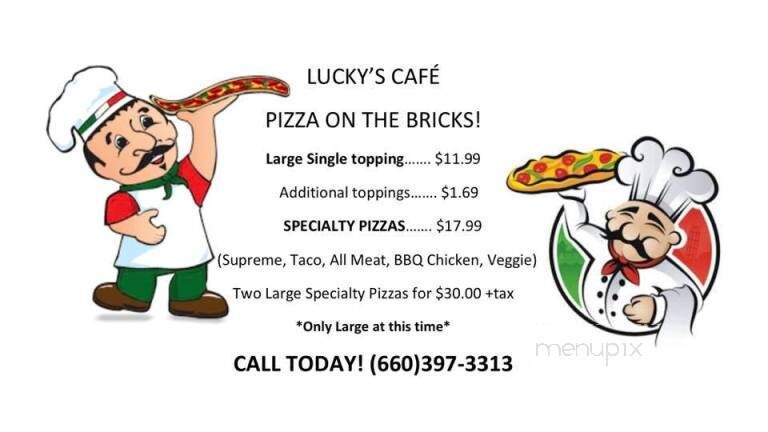 Lucky's Cafe - Edina, MO