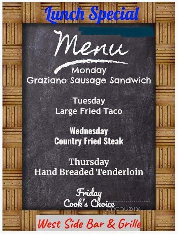 Westside Bar & Grille - Earlham, IA