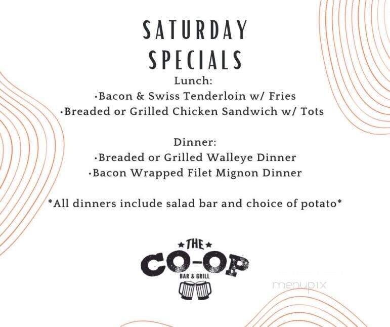 The Co-Op Bar & Grill - Pomeroy, IA