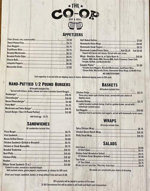 The Co-Op Bar & Grill - Pomeroy, IA