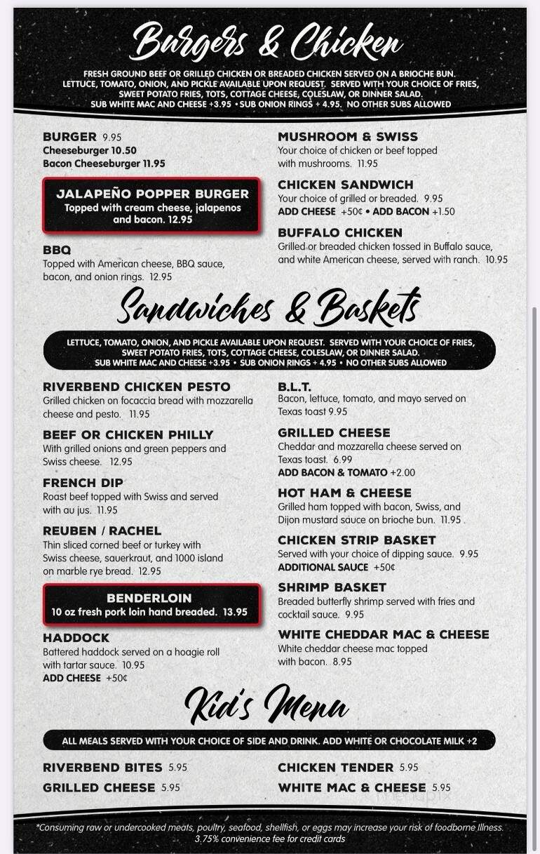 Riverbend Pub & Grill - Manchester, IA