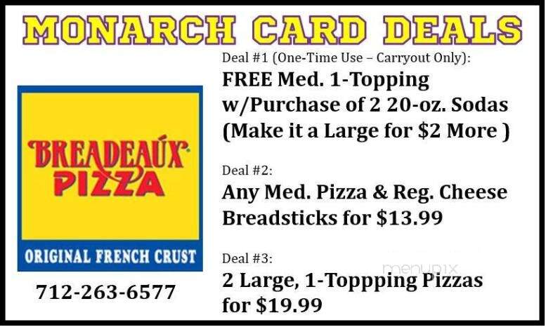 Breadeaux Pizza - Denison, IA