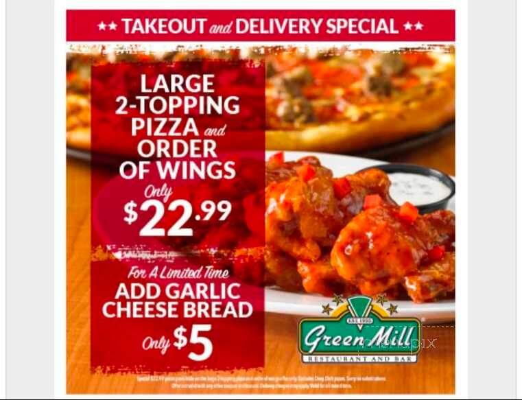 Green Mill Pizza - Fairmont, MN