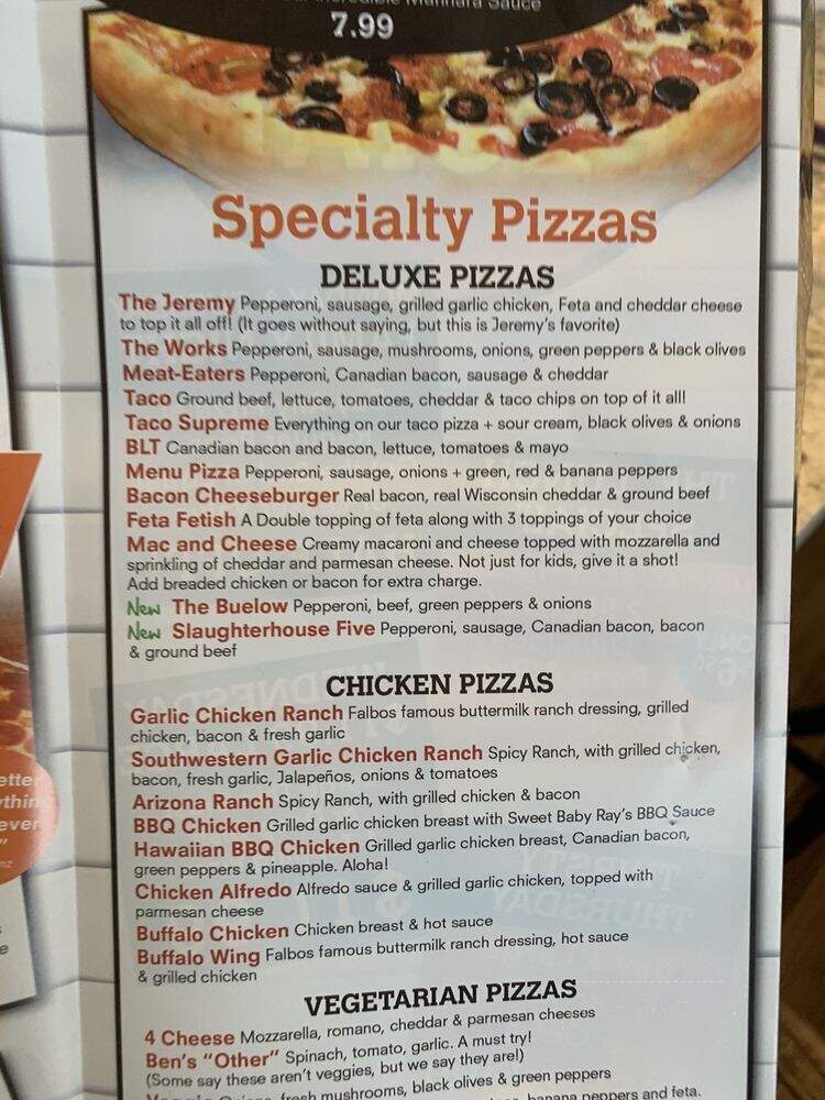 Falbo Brothers Pizzeria - Dubuque, IA