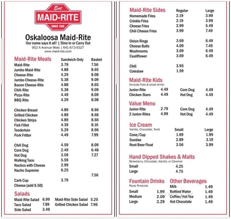 Maid-Rite - Oskaloosa, IA