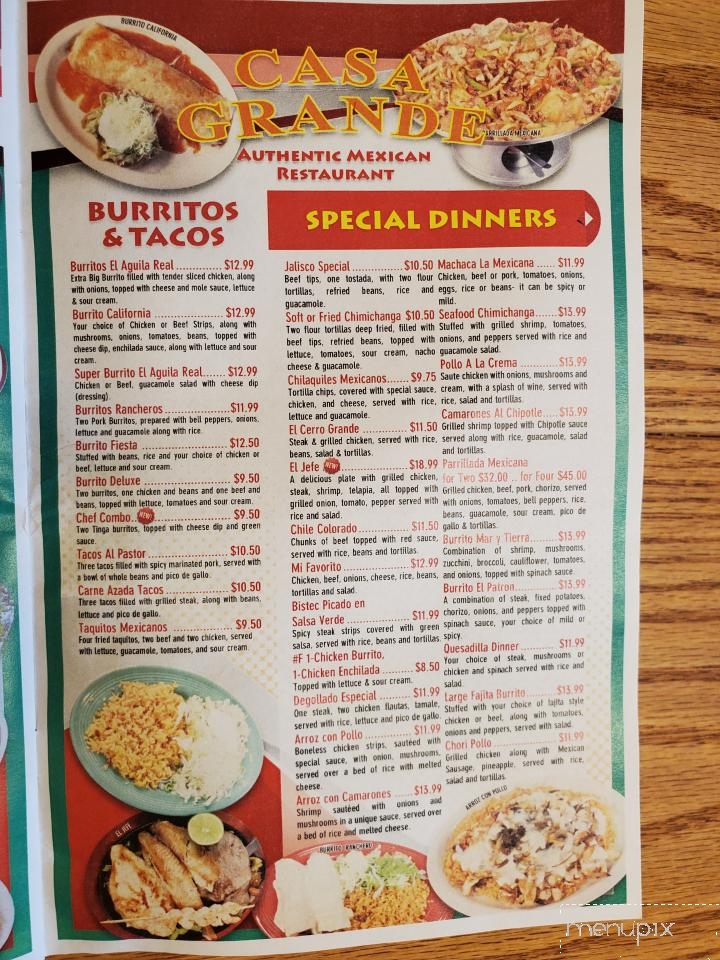 Casa Grande Mexican Restaurant - Knoxville, IA