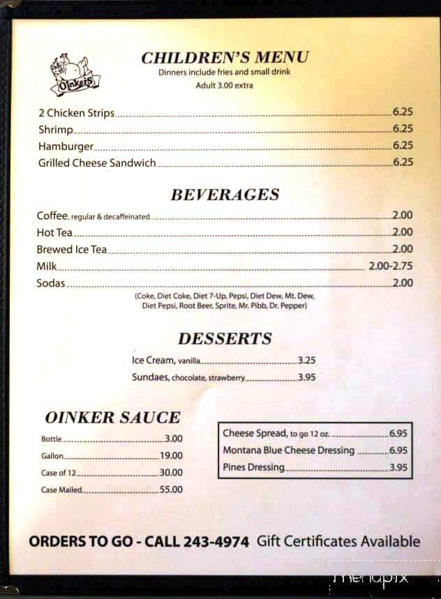 Oinkers Lounge and Grill - Atlantic, IA