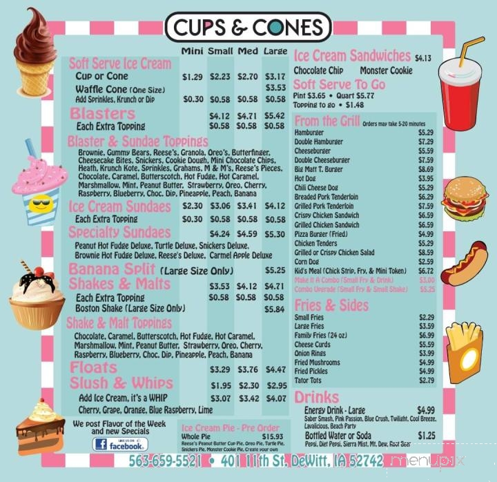 Cups and Cones - DeWitt, IA